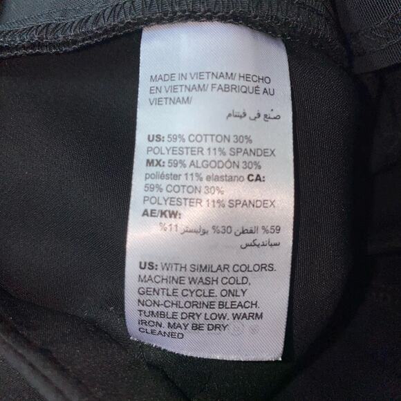 Chico's So Slimming Straight Leg Pants Basic Black Sz 16R/Chico's sz 3R NWTs - Picture 13 of 15